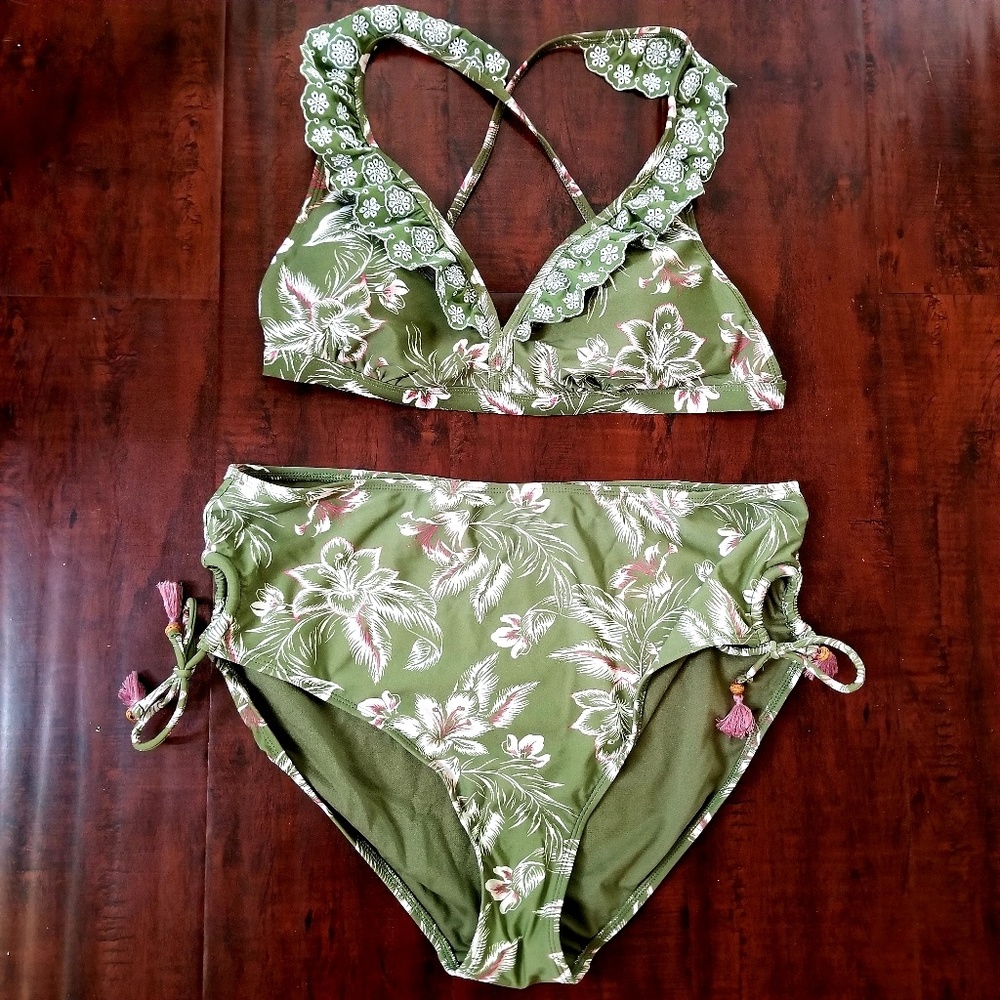 Two Piece High Waist Bikini